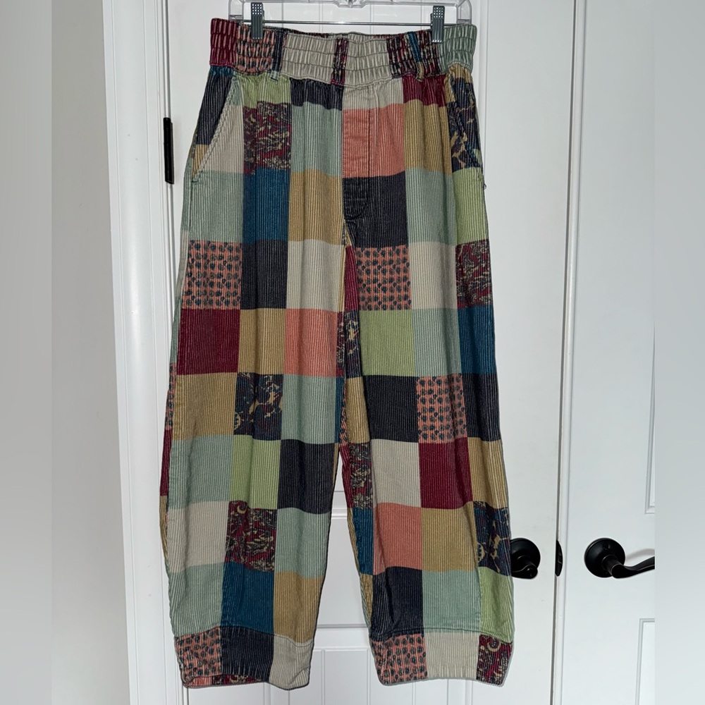 BDG Patchwork Oversized Corduroy Pants 100% Cotton